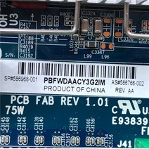 cpu 586968001 HP Z400 워크 스테이션 마더 보드 X58 LGA1366 용 E5506 586766002 메인 100 작동 제공, 한개옵션0