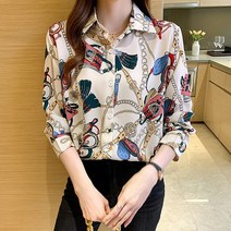 스트라이프 숙녀 셔츠 봄 가을 긴 소매 셔츠 탑 mujer