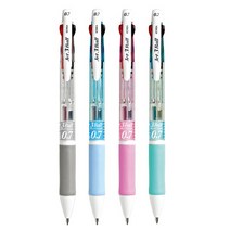 자바 제트3볼 볼펜 0.7mm 화이트바디, 3개