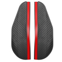 탄소 섬유룩 자동차 비 눈썹 아우디 a3 a4 b8 b6 a6 c6 bmw e46 e90 e60 f10 f20 f30 e39 메르세데스 벤츠용, [01] Black