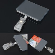 A7 포켓 집게형 쇼클립 쇼카드집게 메모꽂이