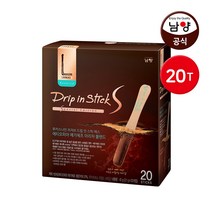 남양 루카스나인 드립인스틱 게이샤/ 예가체프/ 과테말라/ 케냐 20T 40T 스틱커피, 20T (20T x 1개), 드립인스틱 예가체프