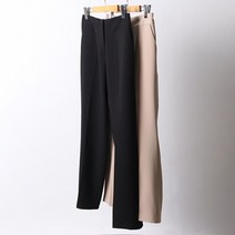 아이우먼 빅사이즈사랑해요 F161L309 밀리노버튼스판슬랙스 LT