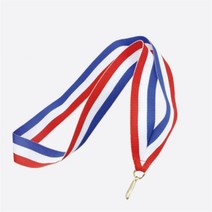 고리형 메달 끈 메달리본 삼색리본 상패 메달줄 메달끈 메달만들기(5P)