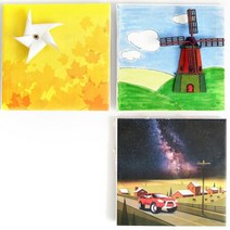 큐밸리나만의 led 움직이는그림액자-LED캔버스액자