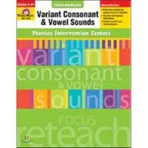 Phonics Intervention Centers Intermediate Grades 4-6+ : Variant Consonant and Vowel Sounds, Evan-Moor Educational Publi...