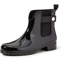 타미 할피거 여성 웰링턴 부츠 앤클 레인부츠