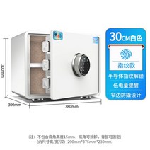 소형 매장 금고 금전함 차량 집 호텔 캐쉬박스 가정, 유형 30-화이트 지문 비밀번호