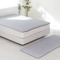 라뽐므 쏘쿨 3D 에어매쉬 여름 매트, 아이스블루