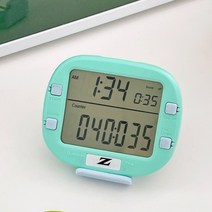 순공시엄 제트 1주일 타임업 순공누적 총순공누적/타임다운 7교시까지 연속자동SET구동/뽀모도로 누적/타겟알람공부/문제수배분 문제풀이 7SET 구동/초슬림/충전식, 민트
