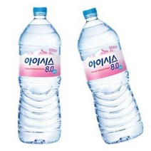 롯데 아이시스 8.0 2리터 생수 / 22 34 46개, 22개입, 2L