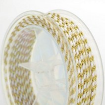 금사 은사 마크라메 실 재료 부자재 수제 다색 코튼 로프 금실 3 색 실 DIY 꼰 팔찌 짠 2mm, 5