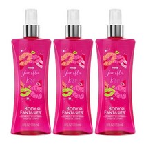 바디판타지 시그니쳐 바디 스프레이 미스트 핑크바닐라키스 8oz(236ml) 3팩, 1개