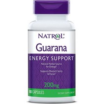 과라나 캡슐 200mg 90캡카페인음료 씨 피로회복제