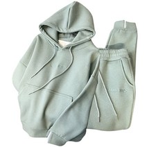 [쉬즈프리티] 레터링 후드 트레이닝세트