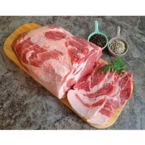 에어프라이어 통목살 500g 요리 구이 칠레산 돼지목살 오븐구이 김치찜재료, 통두께 절단없음