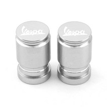 오토바이액세서리 튜닝 바이크 Vespa Piaggio GTS LX 60 125 300 Primavera Sprint Et2 오토바이 휠 타이어, 08 Silver
