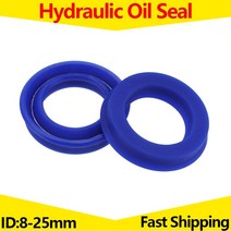 유압실린더 UN / U Y 형 링 폴리 우레탄 (PU) 유압 오일 씰 실린더 피스톤 씰링 가스켓 ID 14 15 16 MM 5, 135 25X36X6 (5Pcs)