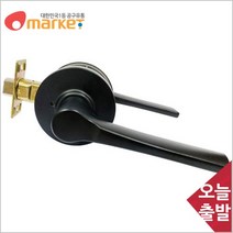 정화테크 공구세상 정화테크 문고리 도어록 목문레버욕실용 WIN21BK