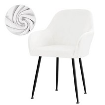 식탁의자천갈이 리폼 커버 가죽 교체 1/2/4/6pc 높은 팔 의자 탄성 벨벳 다이닝 Slipcovers 사무실 좌석 케이스 룸 홈109867, 6pcs, A13 Chair cover