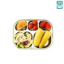 바른식판 국산 스텐 식판 하트형 다이어트 어린이식판, 다이어트&유아식판 하트형