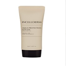 인셀덤 아쿠아 프로텍션 선젤 썬젤 50ml 선크림, 상세페이지 참조