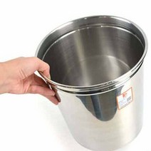 스텐 스텐레스 재털이 오픈 원형 지하철 양철 국민 휴지통 쓰레기통