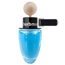 허브모아 우드미니 차량용 디퓨저 방향제 송풍구 클립형, 1개, 본품 스카이터치