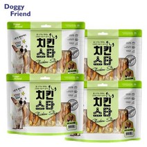 중형강아지 애견미트간식 작은개 반려동물져키간식 시바견 치킨롤4개, 상세페이지 참조