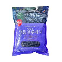 [CJ프레시웨이] 냉동 블루베리 1kg, 1개