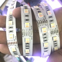 선박용 램프 라이트 Led 유연한 스트립 조명 RGBCCT 5 인 1 칩 CW RGB WW UL ZIGBEE 3.0 DC 12/24V 60Leds/m SMD5050 WS2812 S, [04] DC24V IP67