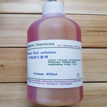 오피스안 메틸레드용액 Methyl Red Sol 화)450ml 25ml 50ml 시약, 450ml