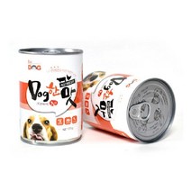 담백한 쇠닭고기 강아지 간식 영양캔 Dog한맛, 본상품선택
