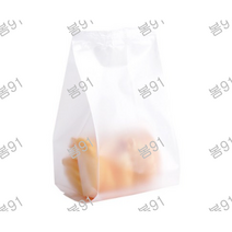 봄91 M형 스탠드 반투명 실링봉투 소, 100개입, 2개