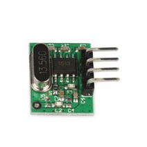 리모컨 찾기 호환 QIACHIP 433 Mhz RF 송신기 및 수신기 Superheterodyne ASK 모듈 Arduino Uno 무선 Diy, 01 Transmitter Module