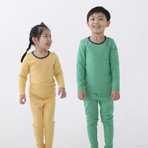 유아 아동 무지개 후라이스 실내복 따뜻한 겨울내복