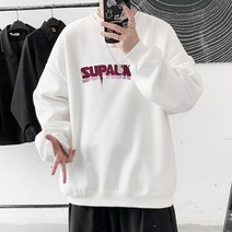 스파토 레터링 기모 맨투맨