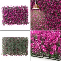 XGT467335ARTIFICIAL TURF 벽장식 인조잔디 60x40cm 1p 핑크, 상세페이지 참조