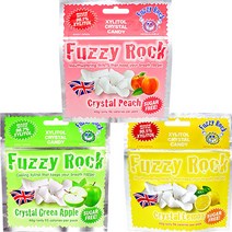 퍼지락 자일리톨 캔디 피치 40g + 레몬 40g + 그린애플 40g, 1세트, 2개입