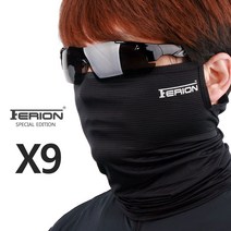 쿨마스크 쿨멀티 골프 쿨스카프 멀티스카프 여름마스크 냉감마스크 스포츠 쿨링 쿨 RXF, 블랙