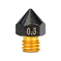 3D 프린터MK8 PTFE 코팅 노즐 CR10 Ender-3 Makebot 3D 프린터 1.75mm M6 스레드 0.2mm 1.0mm 1 개 2, 08 big head 0.3mm_03 5pcs