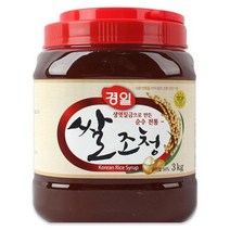 경일식품 쌀조청 3KG_우리쌀100%, 3kg