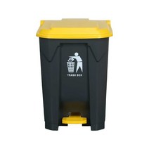 쓰레기함 분리 수거통 업소용 수거장 아파트 쓰레기통 대용량 음쓰통 잔반통, 50 L