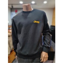 지프 W몰 지프 남녀공용 곰돌이 와펜 기모 맨투맨 JM4TSU854