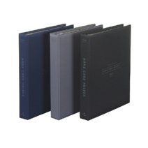 인터탑 문화산업 A200/A300/A400/A500 실키 명함첩 1+1, A300 청색(1개+1개)
