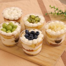 글루텐프리 생과일 컵케이크 (노밀가루 노버터 디저트), 샤인머스켓
