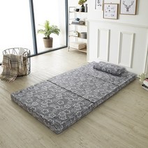 미라클침구 접이식매트 3단 소 (마블 HR), 05.에바그레이