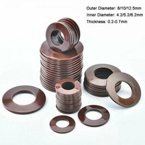 태엽스프링 토션 인장 스프링 30pcs 60si2mna belleville 압축 와셔 디스크 외경 81012 5mm 내경 4 2 6 2mm 두께 0 2 0 7mm, 12.5 x 6.2 x 0.7mm