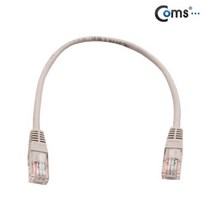 Coms COMS FTP CAT6 기가 랜케이블 Direct 30cm/C3906/구리 랜/광통신 장비-랜케이블/랜장비, 선택없음