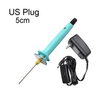 열선커터기 우드락 스티로폼 열선 재단 절단기 거품 커터 펜 15W 110V-240V 전기 폴리스티렌 절단기 휴대용, 06 5CM US